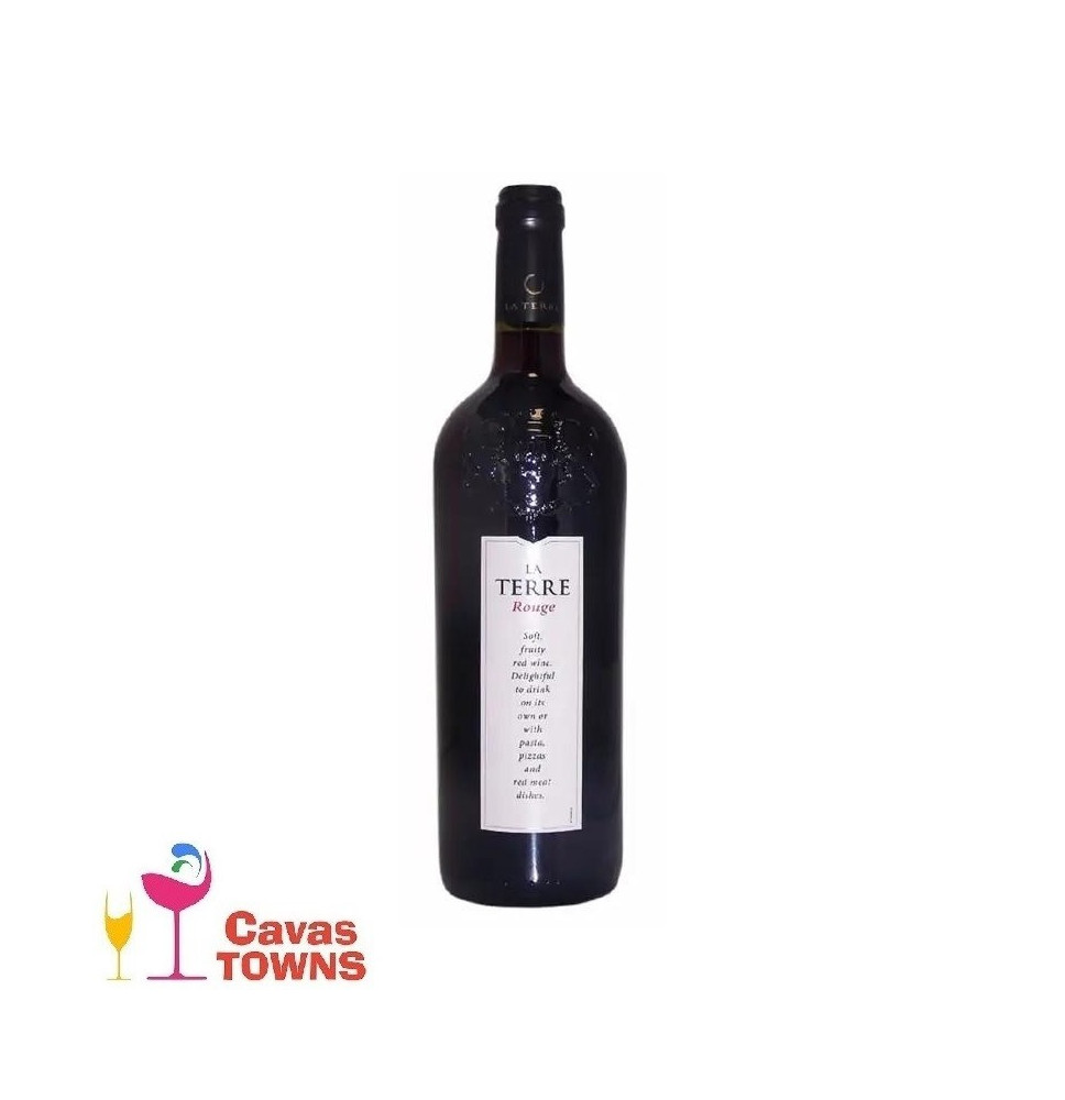 Vino Tinto La Terre Rouge - 750 ml - Cavas Towns Vino Tinto La Terre Rouge - 750 ml - Cavas Towns