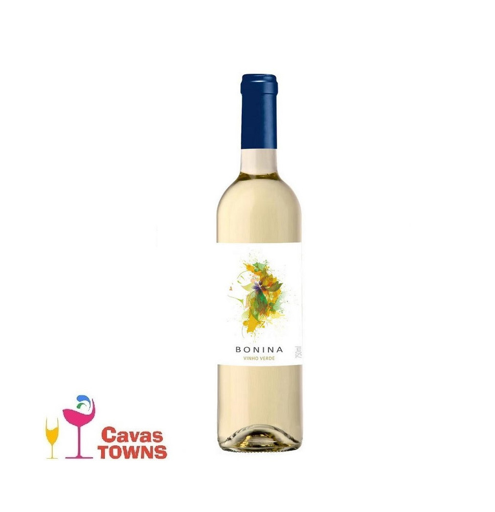 Vino Blanco Portugues Bonina Loureiro 750 ml - Cavas Towns Vino Blanco Portugues Bonina Loureiro 750 ml - Cavas Towns