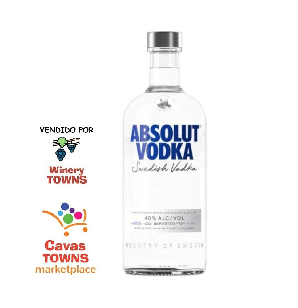 Vodka Absolut Azul 750 ml - Cavas Towns Vodka Absolut Azul 750 ml - Cavas Towns