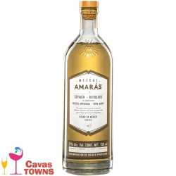 Mezcal Amarás Espadín Reposado - 750ml - Cavas Towns