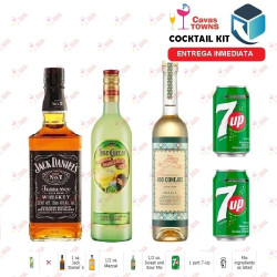 Cocktail Kit Jack Daniel's Cactus Kicker Mezcal Receta Recipe - Cavas Towns