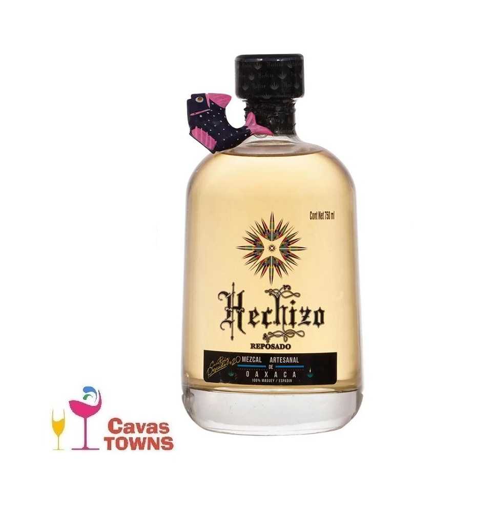 Mezcal Hechizo Reposado Artesanal 750 ml - Cavas Towns Mezcal Hechizo Reposado Artesanal 750 ml - Cavas Towns