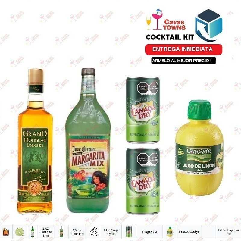Cocktail Kit Cablegram Receta Recipe - Cavas Towns