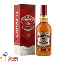 Whisky Chivas Regal 12 años 750 ml - Cavas Towns