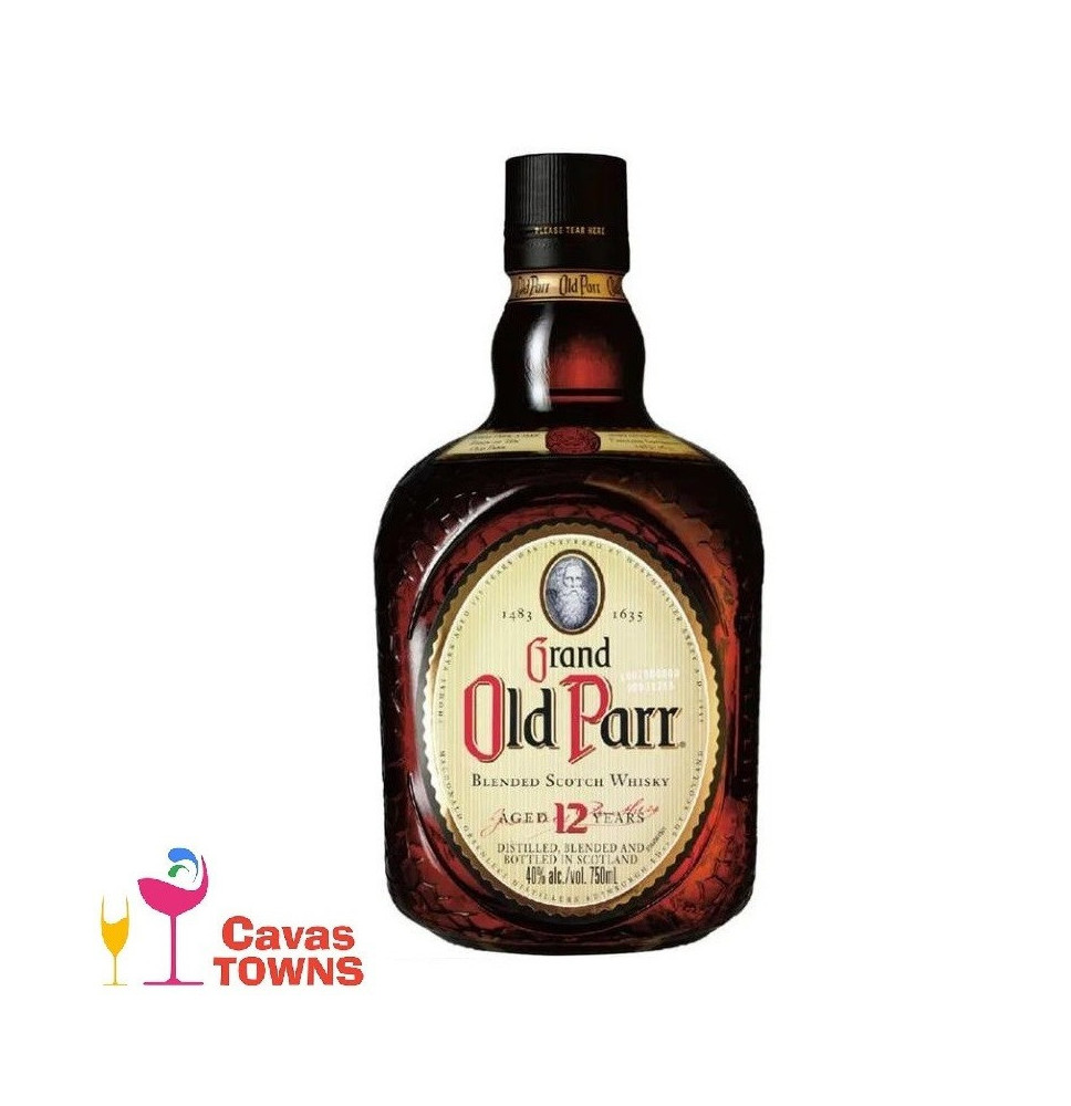 Whisky Old Parr 750 ml - Cavas Towns Whisky Old Parr 750 ml - Cavas Towns