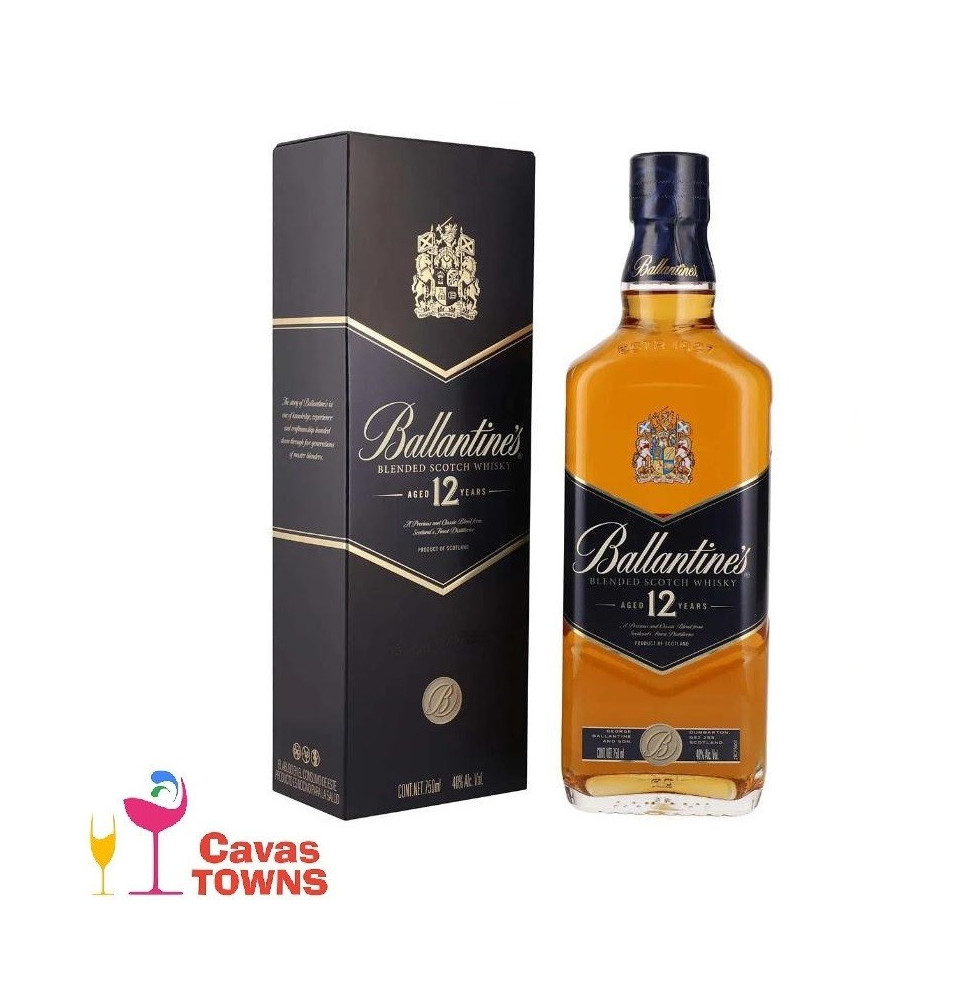 Whisky Ballantines 12 Años 750 ml - Cavas Towns Whisky Ballantines 12 Años 750 ml - Cavas Towns