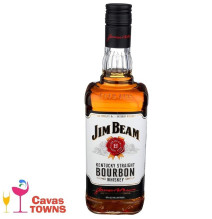 Whiskey Jim Beam Bourbon 750 ml - Cavas Towns