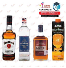 Whiskey Jim Beam Bourbon 750 ml - Cavas Towns Whiskey Jim Beam Bourbon 750 ml - Cavas Towns