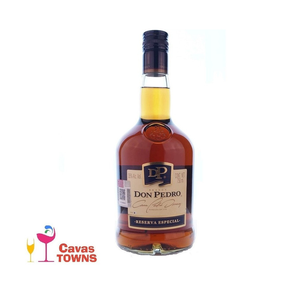 Brandy Don Pedro Reserva Especial 1 lt - Cavas Towns Brandy Don Pedro Reserva Especial 1 lt - Cavas Towns