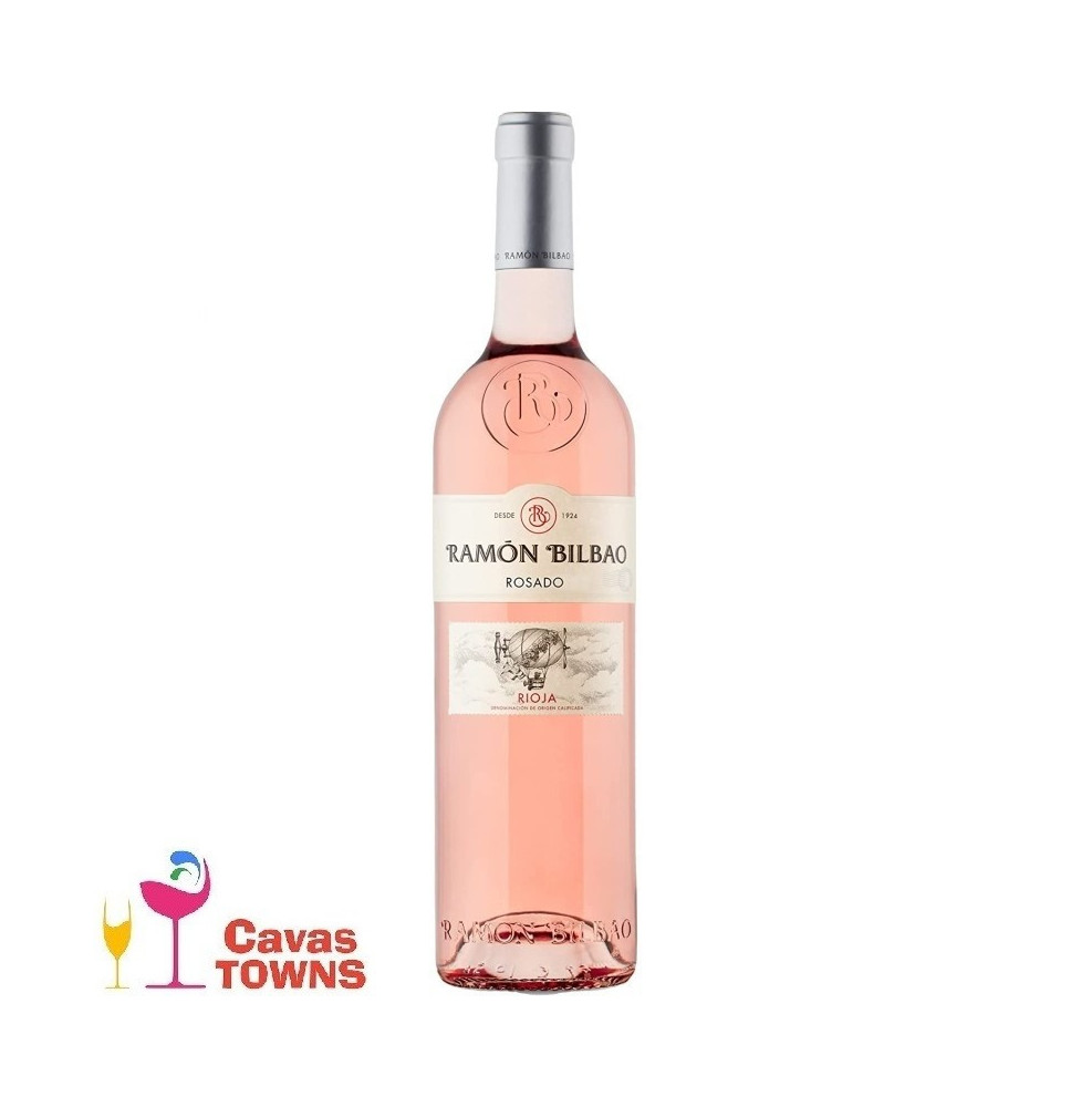 Vino Rosado Ramon Bilbao Garnacha Rioja 750 ml - Cavas Towns Vino Rosado Ramon Bilbao Garnacha Rioja 750 ml - Cavas Towns