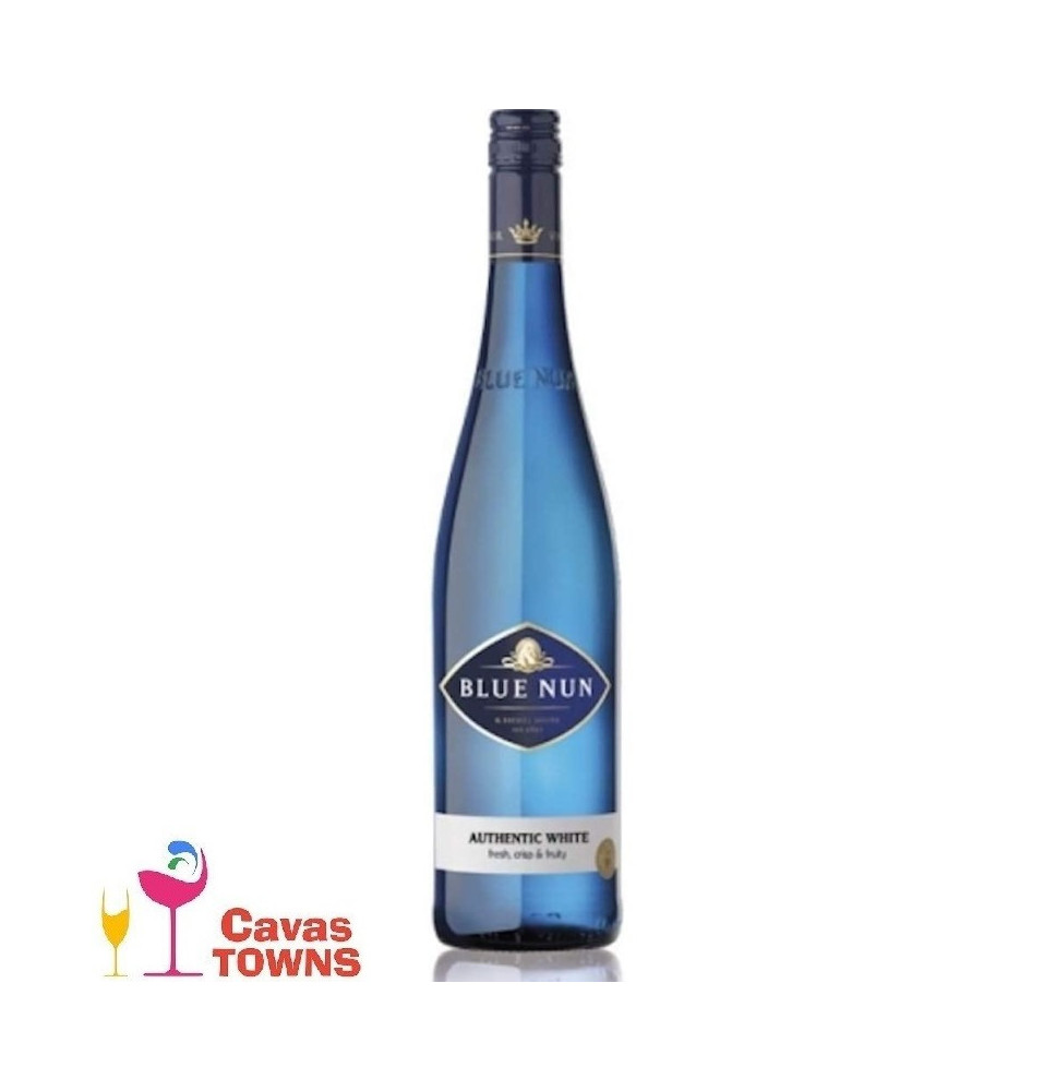 Vino Blanco Blue Nun Authentic White 750 ml - Cavas Towns Vino Blanco Blue Nun Authentic White 750 ml - Cavas Towns