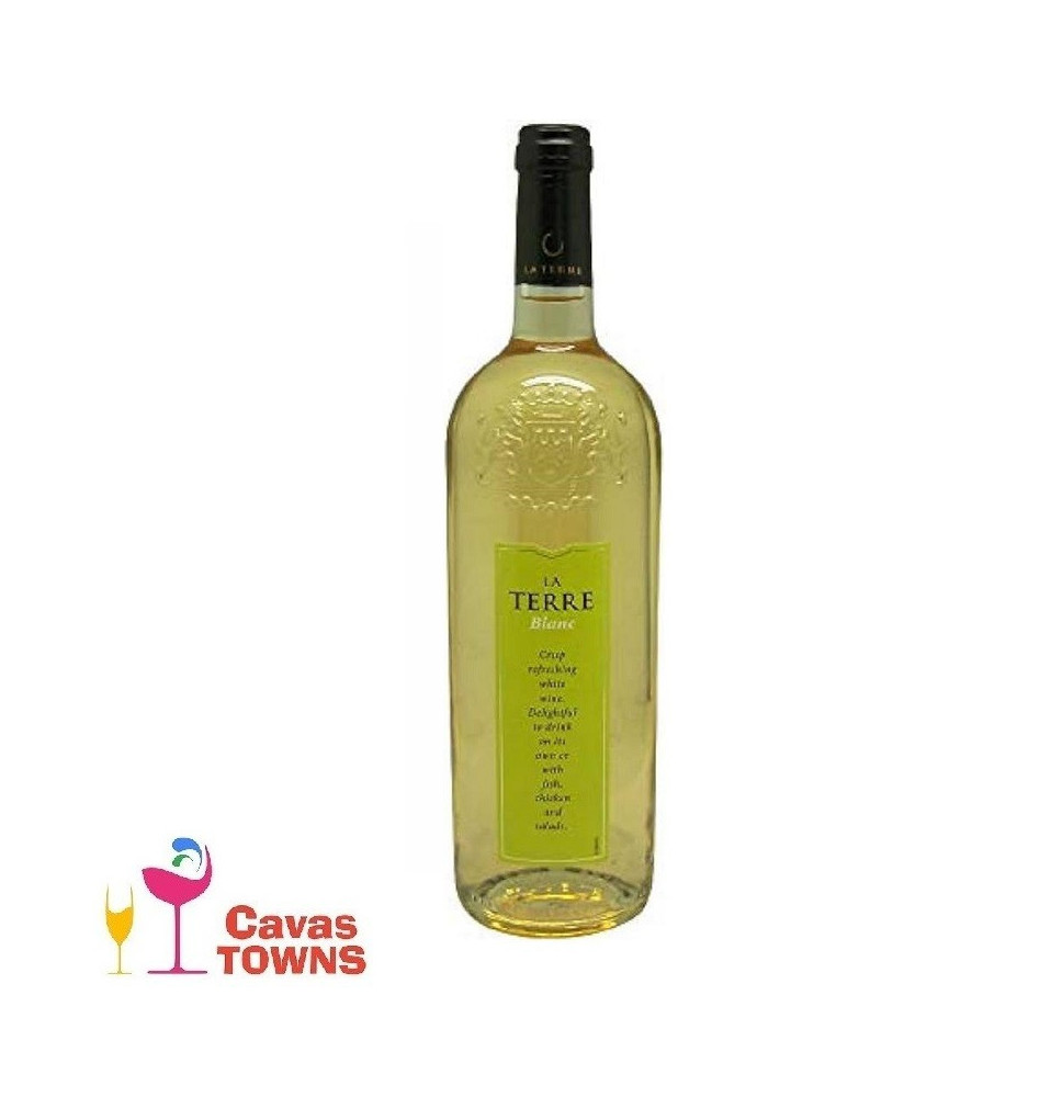 Vino Blanco La Terre 750 ml - Cavas Towns Vino Blanco La Terre 750 ml - Cavas Towns