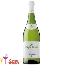 Vino Blanco Sangre de Toro Clasico Botella de 750 ml - Cavas Towns