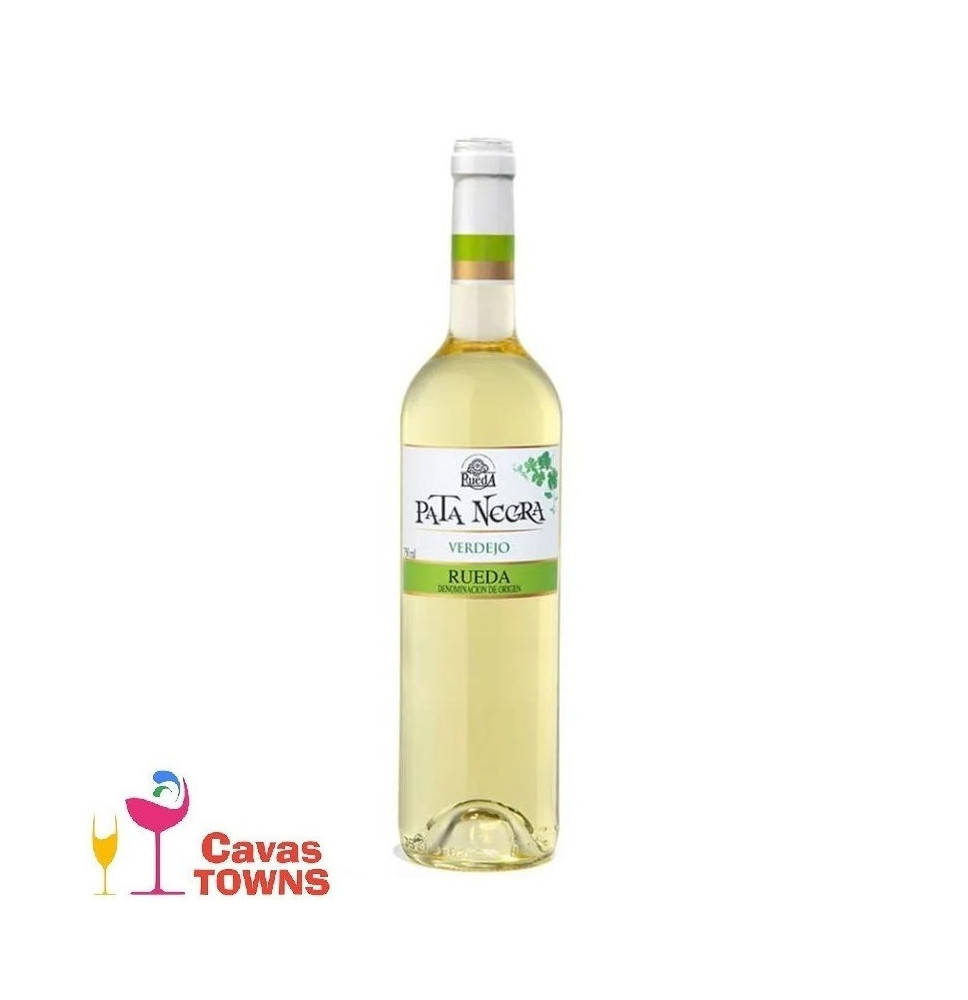 Vino Blanco Pata Negra Verdejo 750 ml - Cavas Towns Vino Blanco Pata Negra Verdejo 750 ml - Cavas Towns