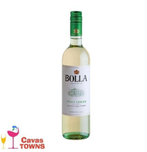 Vino Blanco Bolla Pinot Grigio 750ml - Cavas Towns