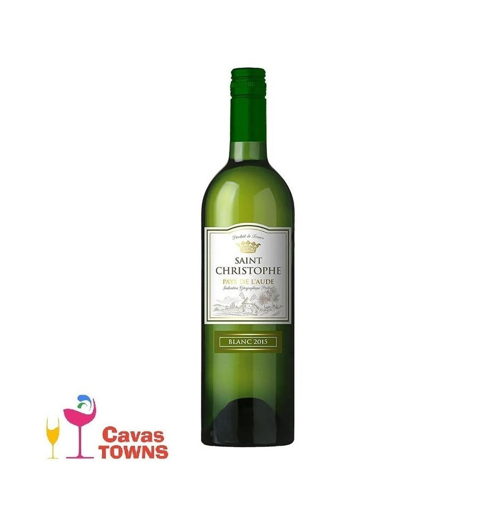 Vino Blanco Saint Christophe 750ml - Cavas Towns Vino Blanco Saint Christophe 750ml - Cavas Towns