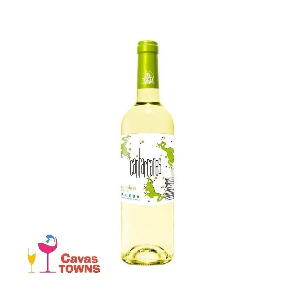 Vino Blanco Cantarranas Verdejo 750 ml - Cavas Towns Vino Blanco Cantarranas Verdejo 750 ml - Cavas Towns