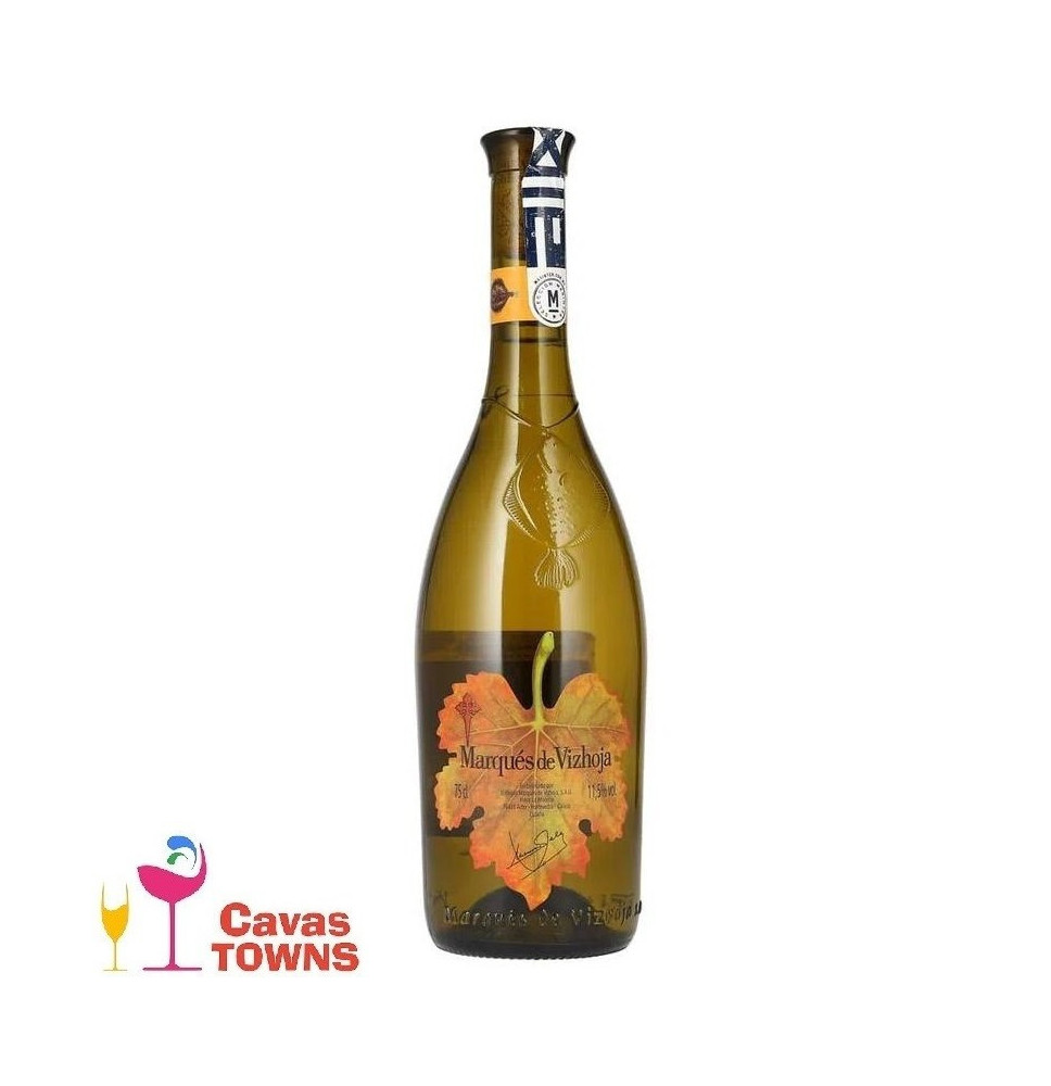 Vino Blanco Marques De Vizhoja Albariño 750 ml - Cavas Towns Vino Blanco Marques De Vizhoja Albariño 750 ml - Cavas Towns