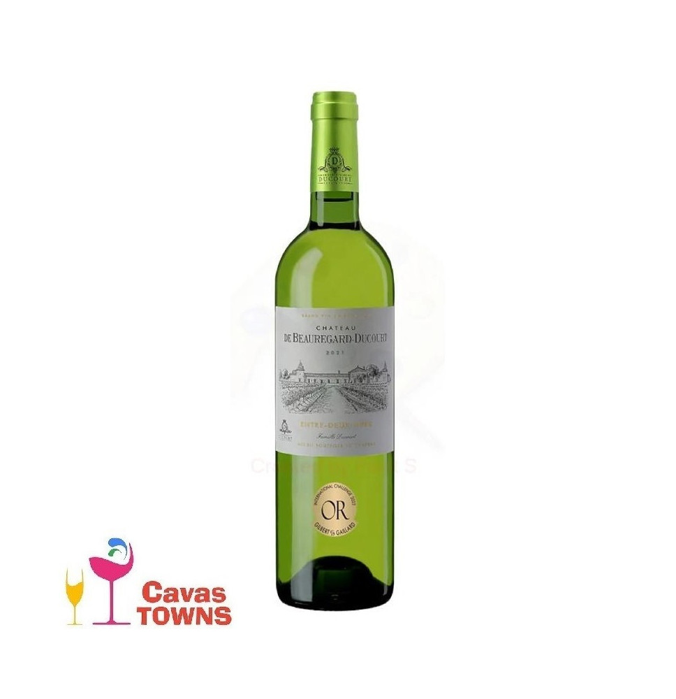 Vino Blanco Chateau De Beauregard Ducourt Francia Sauvignon Blanc/Semillon 750 ml - Cavas Towns Vino Blanco Chateau De Beauregard Ducourt Francia Sauvignon Blanc/Semillon 750 ml - Cavas Towns