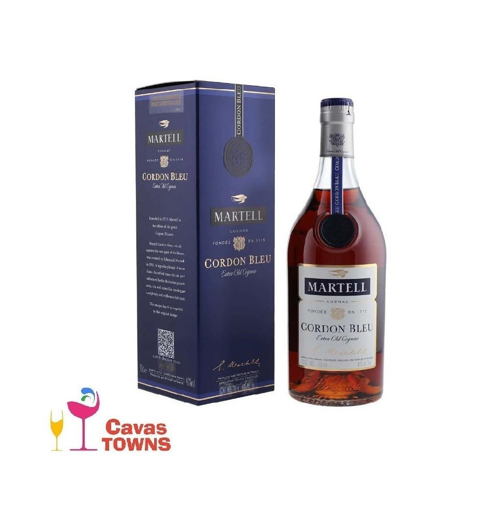 Cognac Martell Cordon Bleu 700 ml - Cavas Towns Cognac Martell Cordon Bleu 700 ml - Cavas Towns