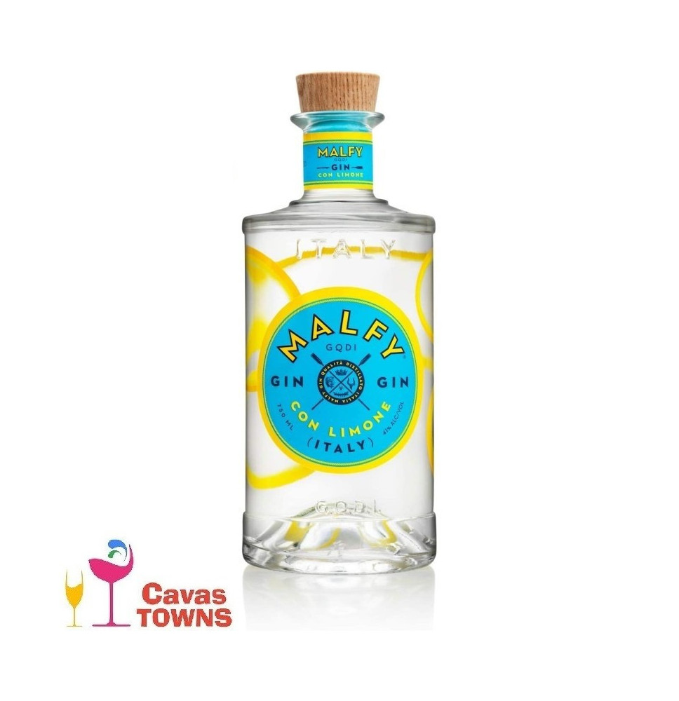 Ginebra Malfy Limone Italiana 750 ml - Cavas Towns Ginebra Malfy Limone Italiana 750 ml - Cavas Towns