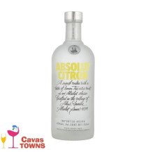 Vodka Absolut Citron 750 ml - Cavas Towns