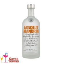 Vodka Absolut Mandarin 750 ml - Cavas Towns