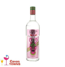 Vodka Zebratoff Fresa 1000 ml - Cavas Towns