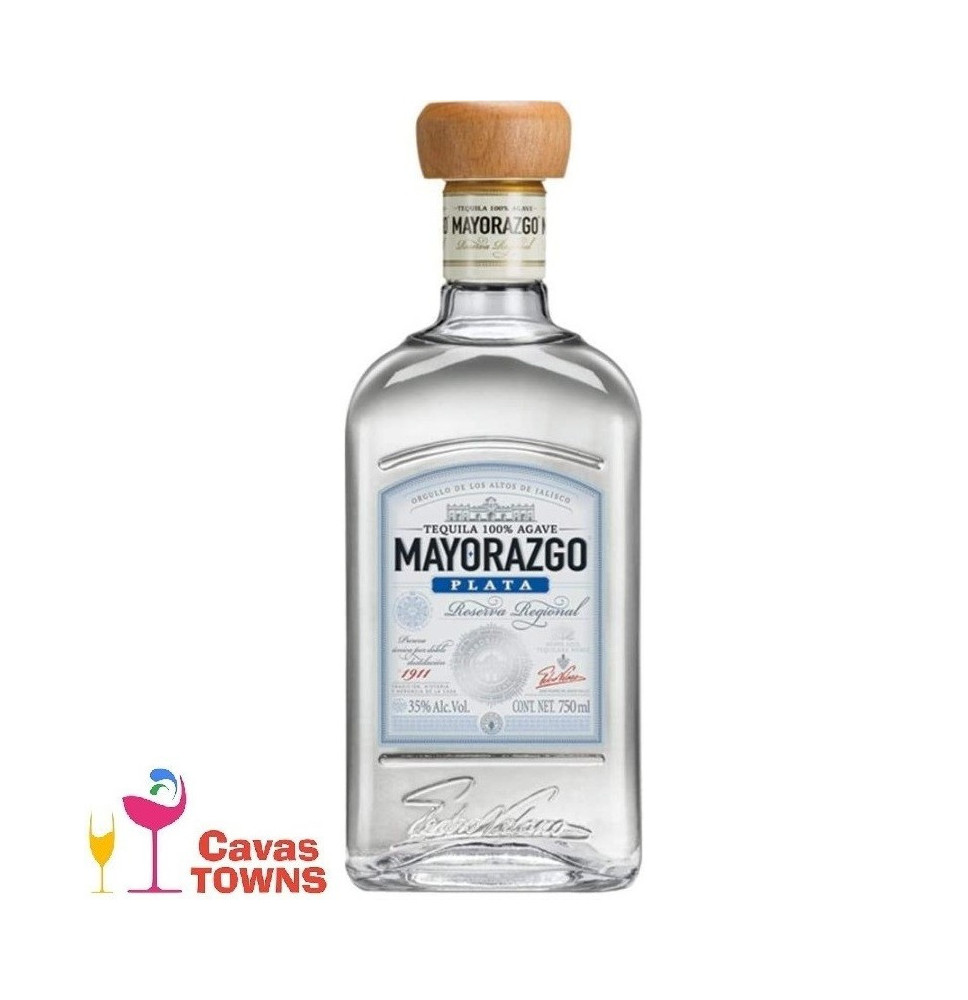 Tequila Mayorazgo Plata 750 ml - Cavas Towns Tequila Mayorazgo Plata 750 ml - Cavas Towns