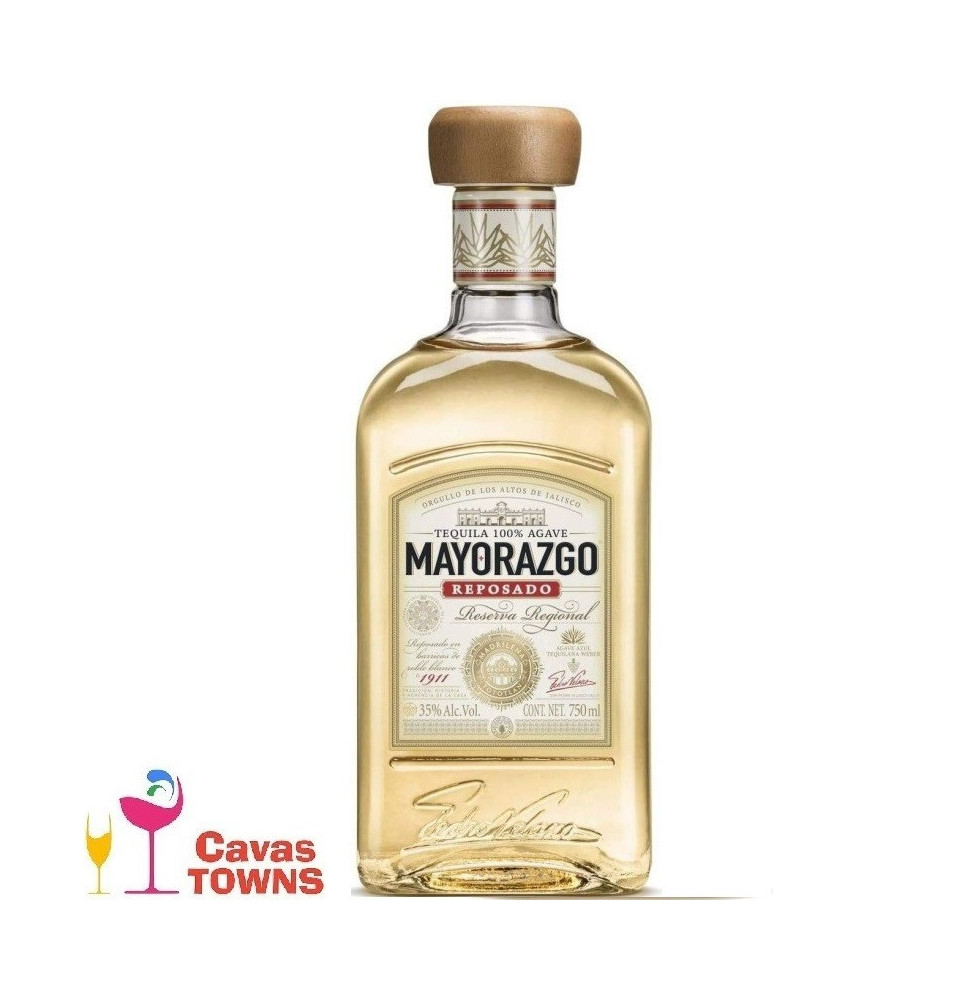 Tequila Mayorazgo Reposado Reserva Regional 750 ml - Cavas Towns Tequila Mayorazgo Reposado Reserva Regional 750 ml - Cavas Towns