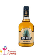 Tequila 100 años Reposado 700 ml - Cavas Towns