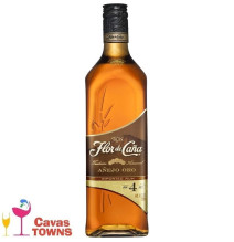 Ron Flor de Caña - Cavas Towns Ron Flor de Caña 4 años Oro 750 ml