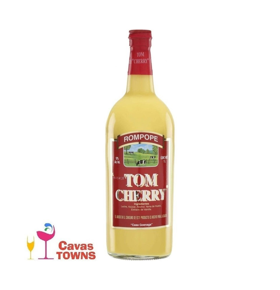 Rompope Tom Cherry 1L - Cavas Towns Rompope Tom Cherry 1L - Cavas Towns