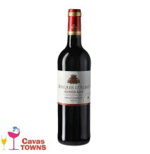 Vino Tinto Marquis D Alban 2020 Bordeaux Merlot 750 ml - Cavas Towns