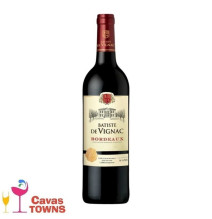 Vino Tinto Batiste de Vignac Bordeaux 750 ml - Cavas Towns