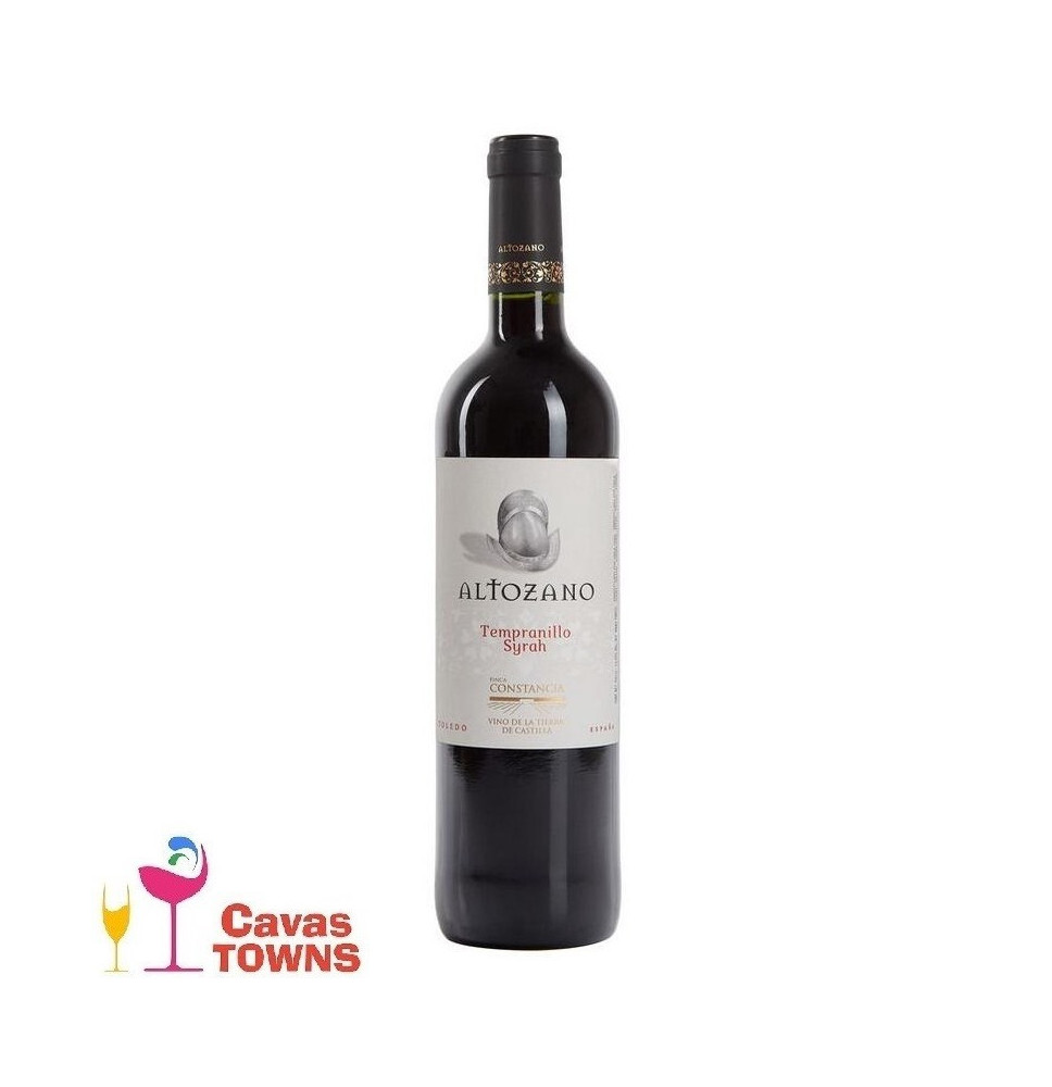 Vino Tinto Altozano Tempranillo-Syrah 2020 750 ml - Cavas Towns