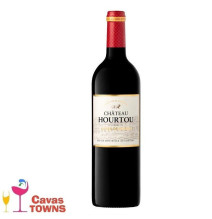 Vino Tinto Frances Chateau Hourtou Merlot/Cabernet Sauvignon/Malbec 750 ml - Cavas Towns