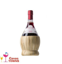 Vino Tinto Chianti Steccaie Docg Fiasco Sangiovese 750 ml - Cavas Towns