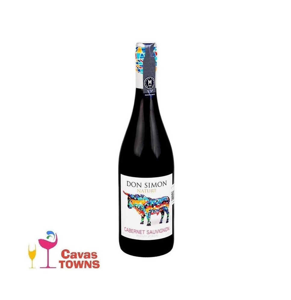 Vino Tinto Don Simón Nature Cabernet Sauvignon de 750ml - Cavas Towns Vino Tinto Don Simón Nature Cabernet Sauvignon de 750ml - Cavas Towns