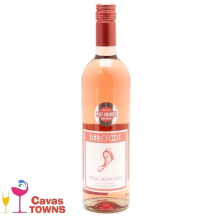 Vino Rosado Barefoot Pink Moscato 750 ml - Cavas Towns