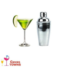 Cocktelera Shaker Bar de Acero Inox 10 oz - Cavas Towns