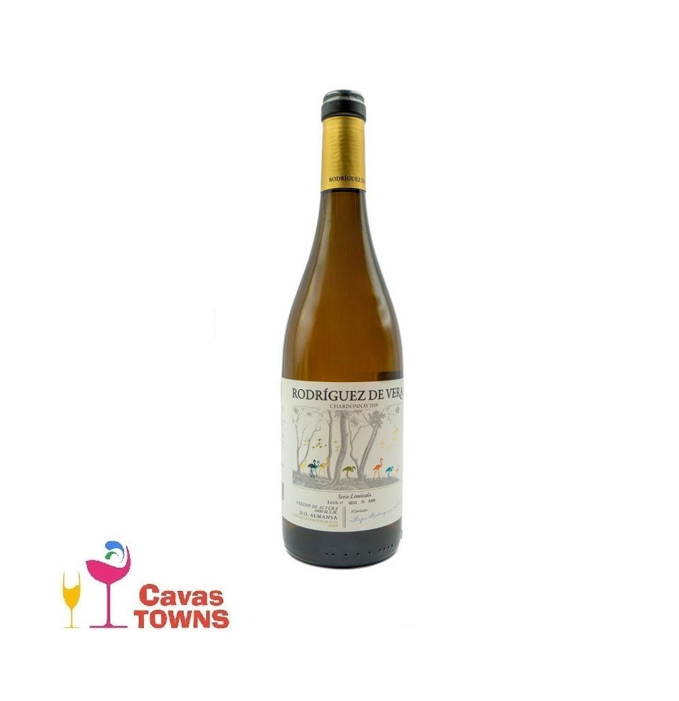 Vino Blanco Rodriguez de Vera Chardonnay 750 ml - Cavas Towns Vino Blanco Rodriguez de Vera Chardonnay 750 ml - Cavas Towns