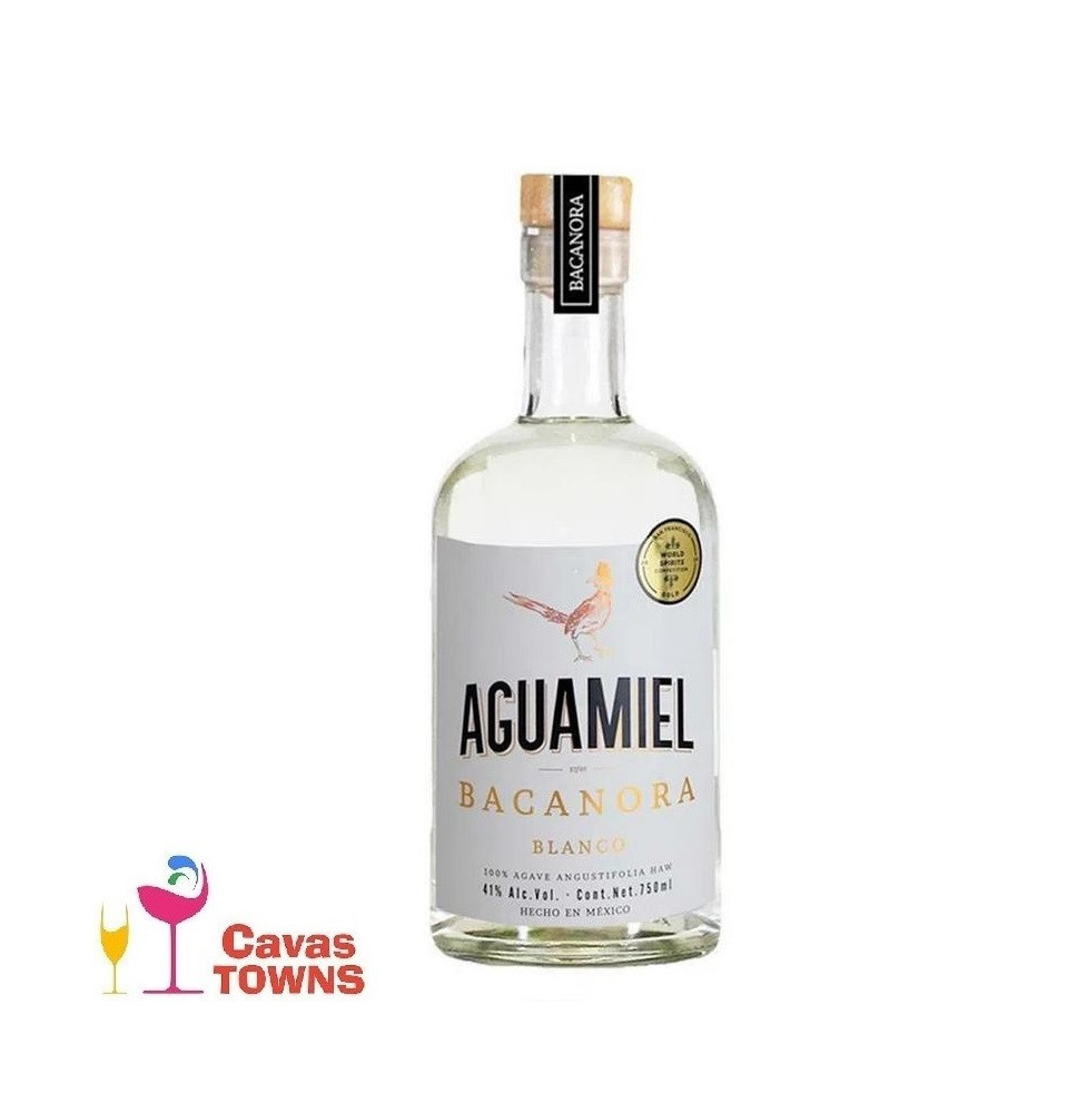 Bacanora Aguamiel Blanco 750 ml - Cavas Towns Bacanora Aguamiel Blanco 750 ml - Cavas Towns