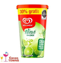 Nieve Holanda sabor limón 1.3 l - Cavas Towns