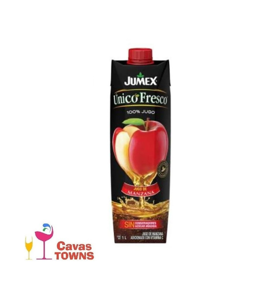 Jugo De Manzana Natural 1000 ml - Cavas Towns Jugo De Manzana Natural 1000 ml - Cavas Towns