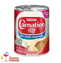 Leche evaporada Nestlé Carnation Clavel 360 g- Cavas Towns