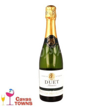 Vino Espumoso Español Duet Brut - 750 ml - Cavas Towns