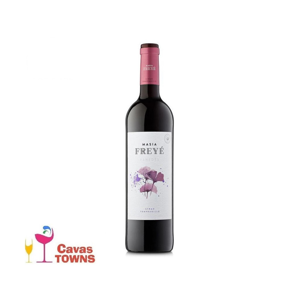 Vino Tinto Espanol Masia Freye Syrah Tempranillo 750 ml - Cavas Towns Vino Tinto Espanol Masia Freye Syrah Tempranillo 750 ml - Cavas Towns