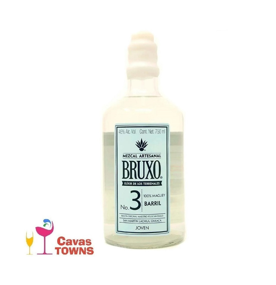 Mezcal Bruxo No. 3 750 ml - Cavas Towns Mezcal Bruxo No. 3 750 ml - Cavas Towns