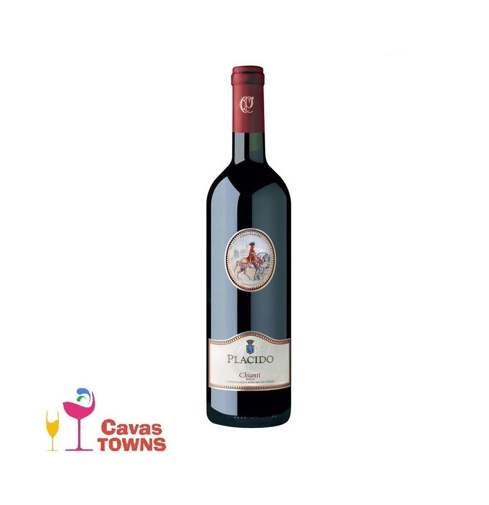 Vino Tinto Italiano Chianti Placido 750 ml - Cavas Towns Vino Tinto Italiano Chianti Placido 750 ml - Cavas Towns